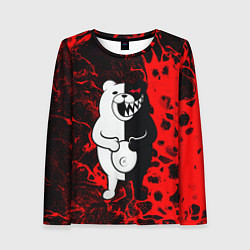 Лонгслив женский Monokuma laughter, цвет: 3D-принт