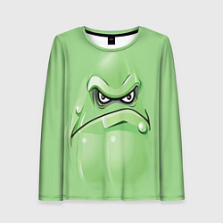 Лонгслив женский Plants vs Zombies Кабачок, цвет: 3D-принт