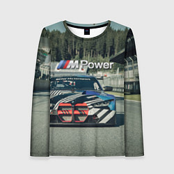 Лонгслив женский BMW M Power - Motorsport - Racing team, цвет: 3D-принт