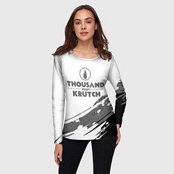 Лонгслив женский Thousand Foot Krutch логотип, цвет: 3D-принт — фото 2