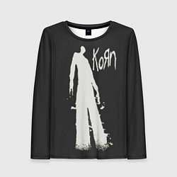 Лонгслив женский Korn print, цвет: 3D-принт