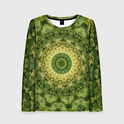 Лонгслив женский Виноград Символ Изобилия, цвет: 3D-принт