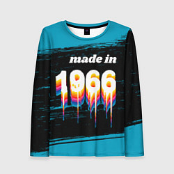 Лонгслив женский Made in 1966: liquid art, цвет: 3D-принт