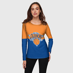 Лонгслив женский Нью-Йорк Никс НБА, цвет: 3D-принт — фото 2