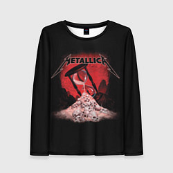 Женский лонгслив Metallica - время