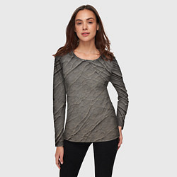 Лонгслив женский Абстрактные корни, цвет: 3D-принт — фото 2