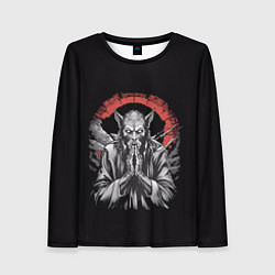 Лонгслив женский Дикая преданность, цвет: 3D-принт
