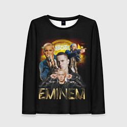 Лонгслив женский Eminem, Marshall Mathers, цвет: 3D-принт