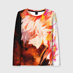 Лонгслив женский Адский Рай Габимару, цвет: 3D-принт