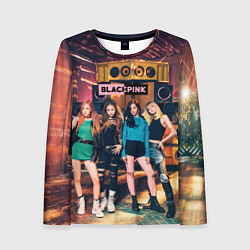 Лонгслив женский Blackpink girls poster, цвет: 3D-принт