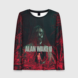 Лонгслив женский Алан Уэйк и Сага Андерсон, цвет: 3D-принт