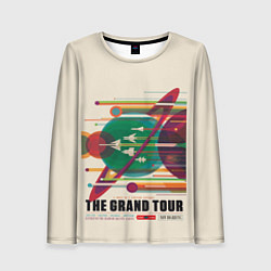 Лонгслив женский Гранд тур - Наса, цвет: 3D-принт