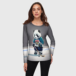 Лонгслив женский Panda striker of the Florida Panthers, цвет: 3D-принт — фото 2