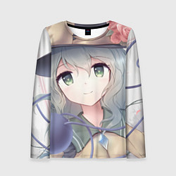 Лонгслив женский Touhou Project Улыбающаяся Койши Комейдзи, цвет: 3D-принт