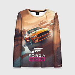 Лонгслив женский Forza Horizon race, цвет: 3D-принт