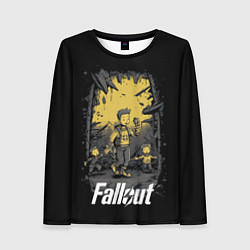 Лонгслив женский Fallout boys, цвет: 3D-принт