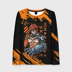 Лонгслив женский Киборг Юстасс Кид - One Piece, цвет: 3D-принт