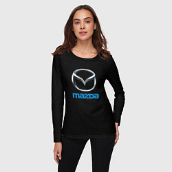 Лонгслив женский Mazda sportcar, цвет: 3D-принт — фото 2