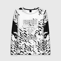 Лонгслив женский Цикады одни из нас краски, цвет: 3D-принт