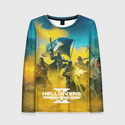 Лонгслив женский Helldivers 2: Battle, цвет: 3D-принт