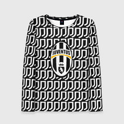 Женский лонгслив Juventus pattern fc