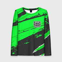 Женский лонгслив Bayer 04 sport green