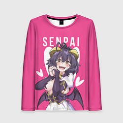 Лонгслив женский Утена - Становясь волшебницей, цвет: 3D-принт