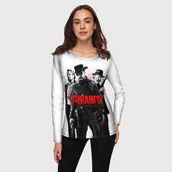 Лонгслив женский Джанго освобожденный, цвет: 3D-принт — фото 2