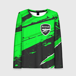 Женский лонгслив Arsenal sport green