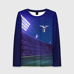 Женский лонгслив Lazio ночное поле