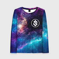 Лонгслив женский Sabaton space rock, цвет: 3D-принт