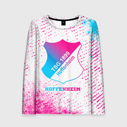 Лонгслив женский Hoffenheim neon gradient style, цвет: 3D-принт