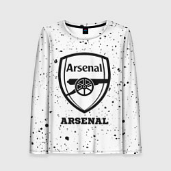 Лонгслив женский Arsenal sport на светлом фоне, цвет: 3D-принт