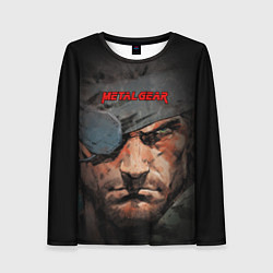 Лонгслив женский Metal gear Venom Snake, цвет: 3D-принт