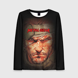 Лонгслив женский Metal gear Venom Snake, цвет: 3D-принт