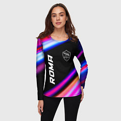 Лонгслив женский Roma speed game lights, цвет: 3D-принт — фото 2
