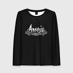 Лонгслив женский Амнезия хоррор, цвет: 3D-принт