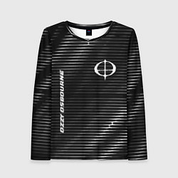 Женский лонгслив Ozzy Osbourne metal rock lines