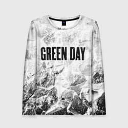 Лонгслив женский Green Day white graphite, цвет: 3D-принт