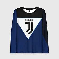 Лонгслив женский Juventus sport geometry color, цвет: 3D-принт