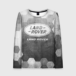 Лонгслив женский Land Rover - grey gradient, цвет: 3D-принт