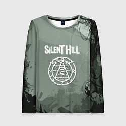 Лонгслив женский Silent hill тёмная материя, цвет: 3D-принт