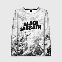 Лонгслив женский Black Sabbath white graphite, цвет: 3D-принт