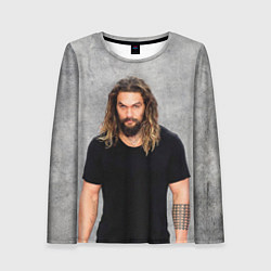 Лонгслив женский Jason Momoa, цвет: 3D-принт