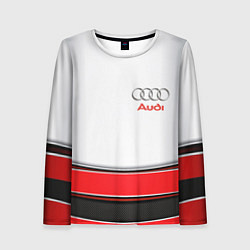 Женский лонгслив AUDI auto car