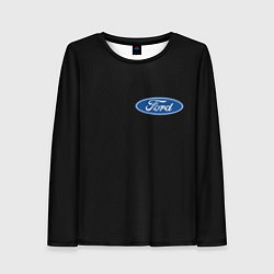 Женский лонгслив FORD logo auto