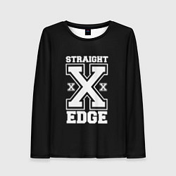 Женский лонгслив Straight edge SXE