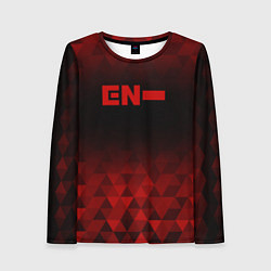 Лонгслив женский Enhypen red poly, цвет: 3D-принт