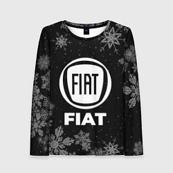 Лонгслив женский Снежный Fiat, цвет: 3D-принт