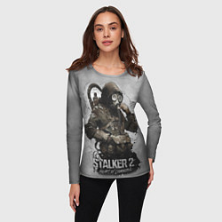 Лонгслив женский S t a l k e r 2 Heart of Chornobyl, цвет: 3D-принт — фото 2